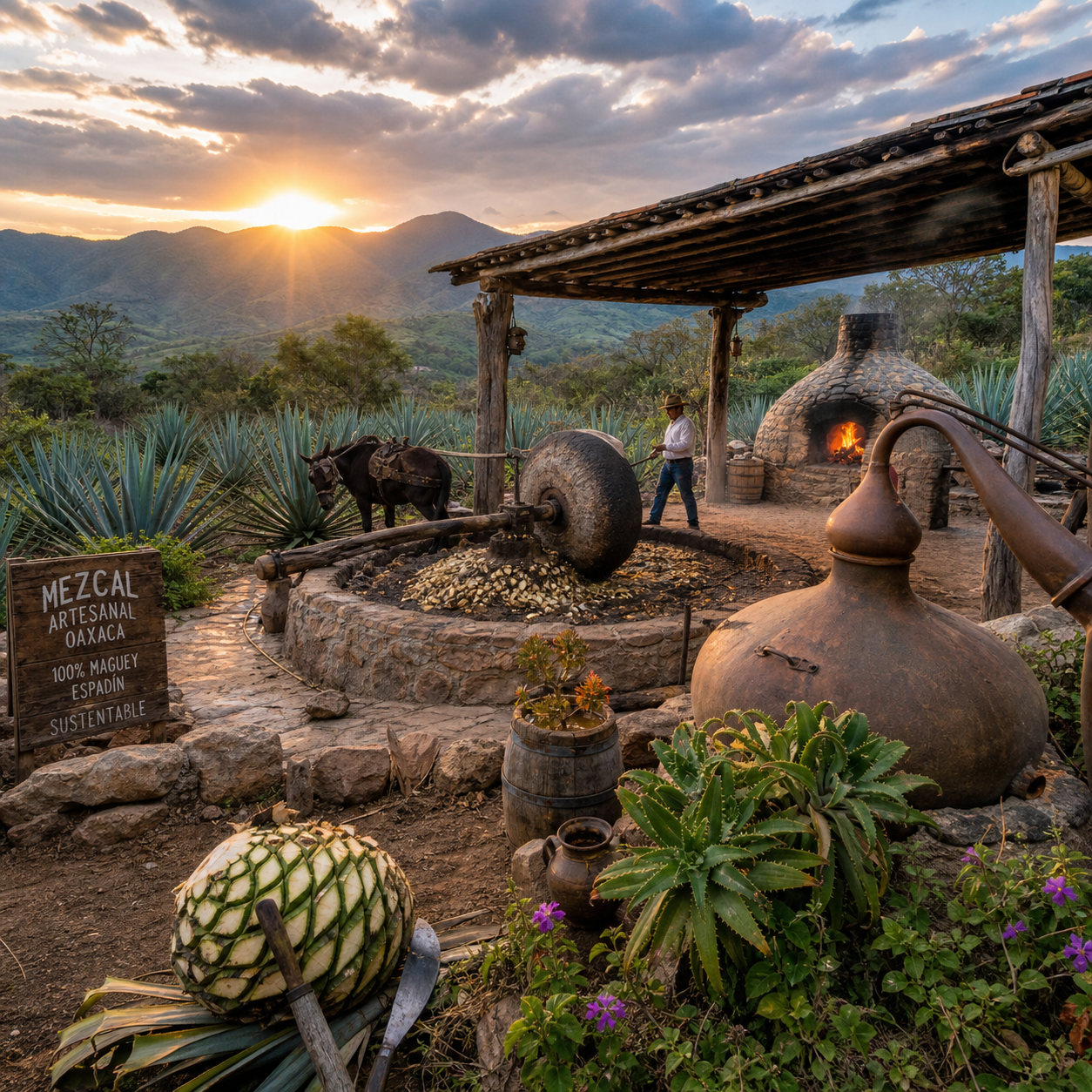 Mezcal orgánico y sostenible: tendencias ecológicas en la industria